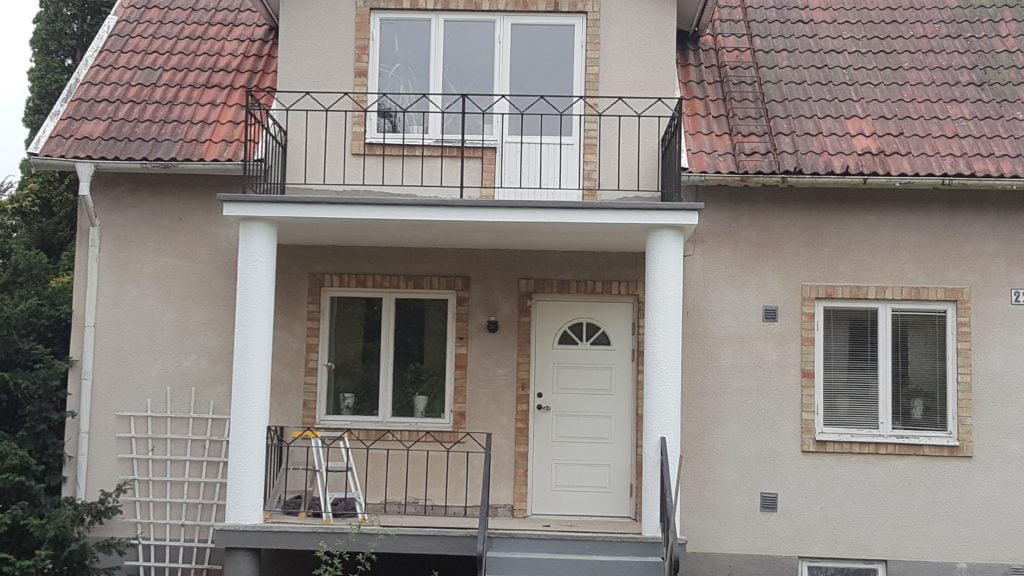 Renovering av balkong i Örebro